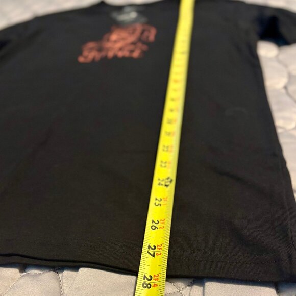 NWT Stance "Burn for You" Graphic Black T Shirt Men S - Picture 6 of 7